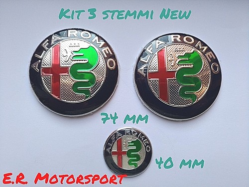 Kit stemmi 74mm 40mm new - kit,