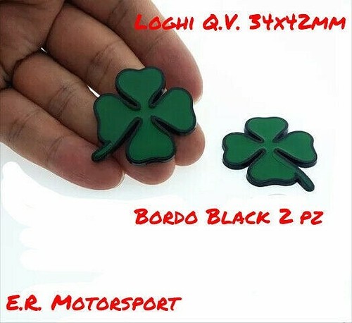 Coppia stemmi bordo - bordo, mm