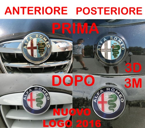 Adesivo stickers stemma - 3d,
