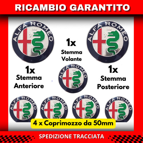 Kit fregio stemma alfa - fregio,